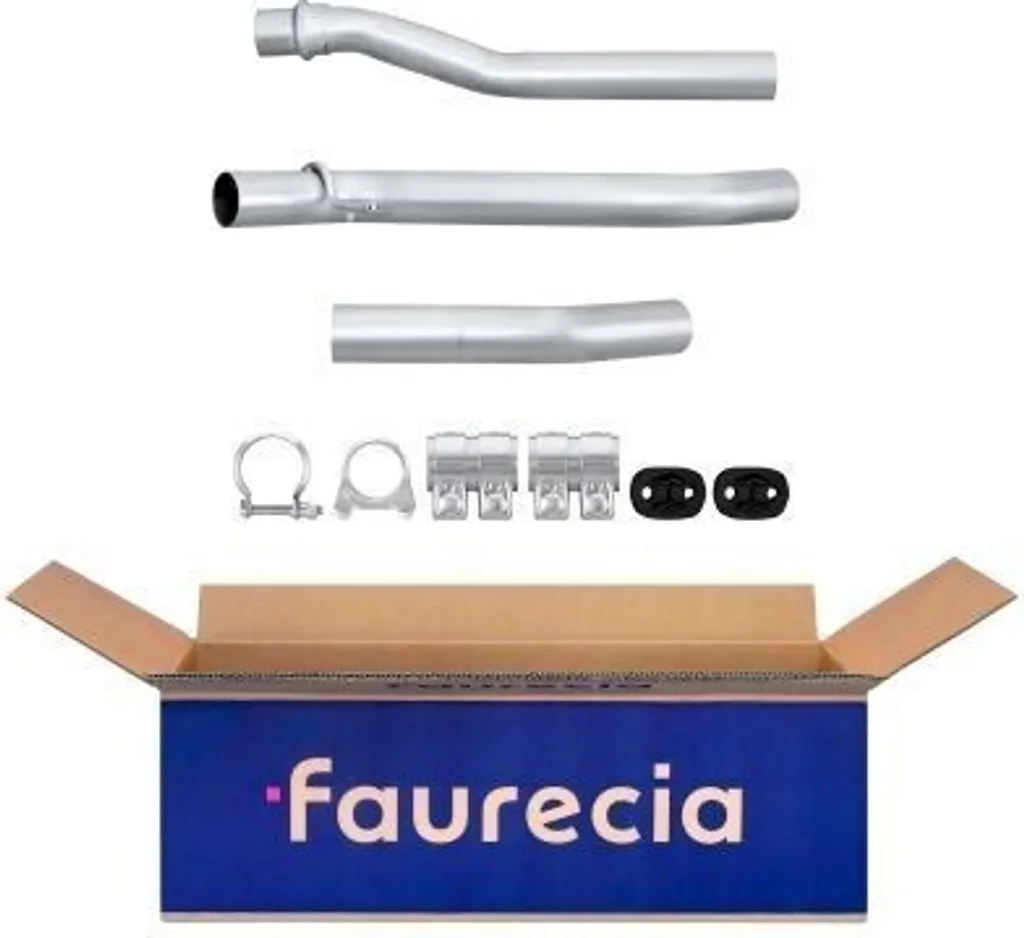 Tube intermédiaire d'échappement pour Peugeot 407 et 407 SW - OE 1717FC