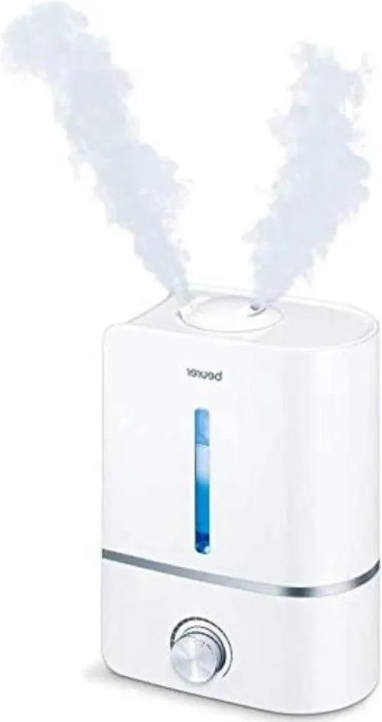 Humidificateur ventilateur à ultrasons 2-en-1 avec diffuseur de parfum