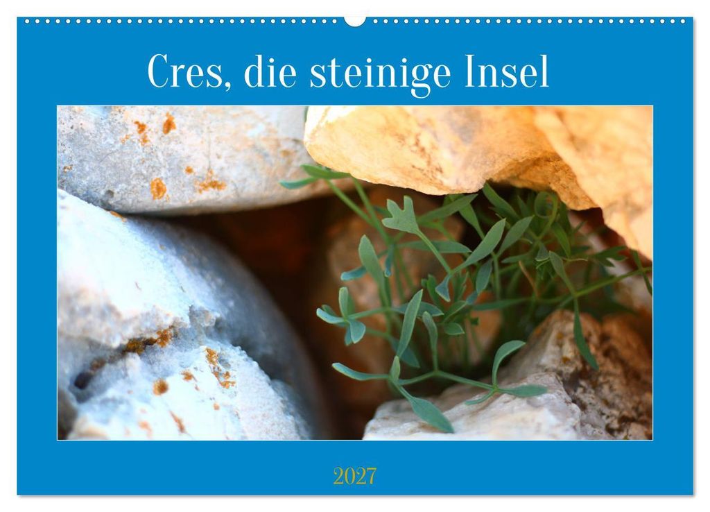 Cres, die steinige Insel (Wandkalender 2027 DIN A2 quer), CALVENDO Monatskalender
