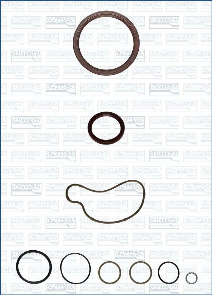 AJUSA 54208400 Dichtungssatz Kurbelgehäuse für SUBARU FORESTER (SH) FORESTER (SJ) XV (GP) Legacy V Kombi (BR) Levorg I (VM) IMPREZA Schrägheck (GP)