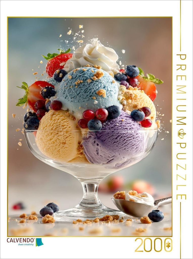CALVENDO Puzzle Beeriger Genuss mit Crunch | 2000 Teile Lege-Größe 90x67cm Foto-Puzzle für glückliche Stunden