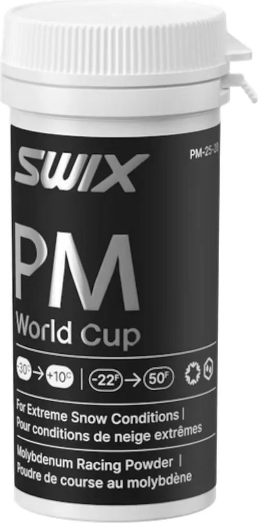 Swix PM WC Polvere Molibdeno - 20g per Neve Artificiale e Dura