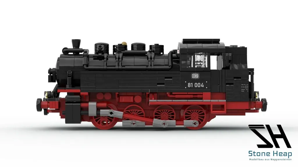Train à Vapeur DB BR 81 Kit de Construction 964 pcs pour Collectionneur - 8