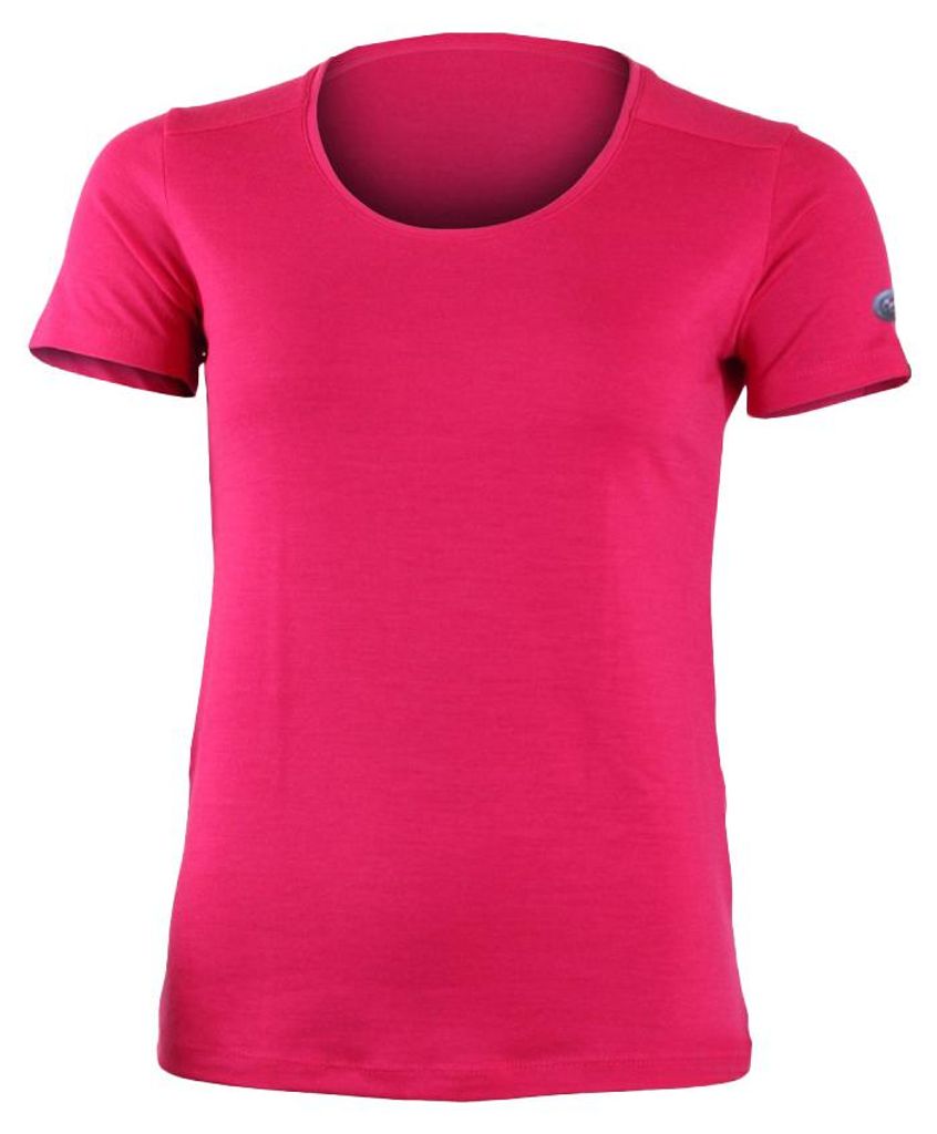 IRENA Damen Merinowoll-Kurzarm-T-Shirt