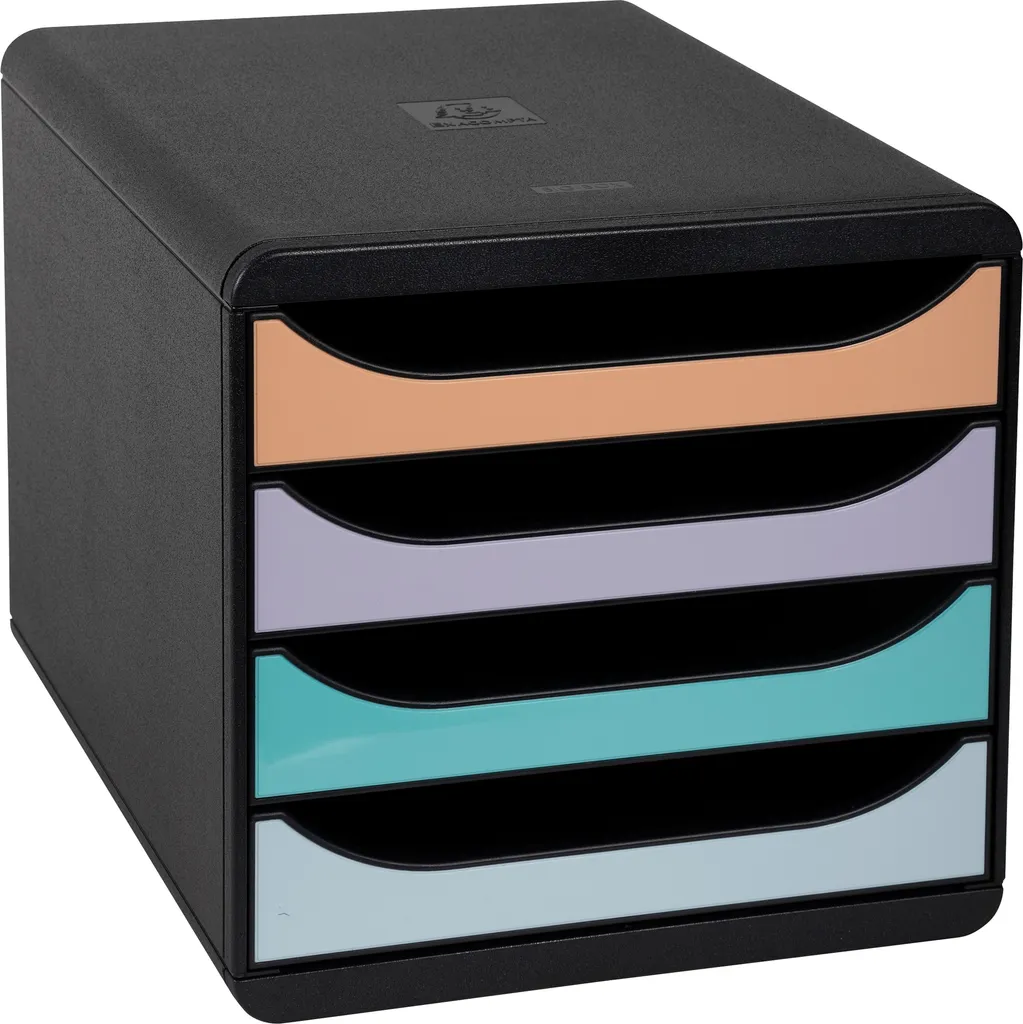 Exacompta 3104296D Cassettiera BIG-BOX Aquarel 4 Cassetti A4+ Offerta