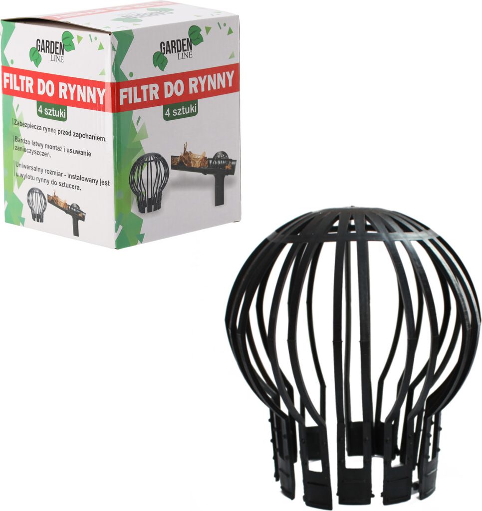 Gardenline 4Er-Set Dachrinnenfilter Lar2593 Produktbild 