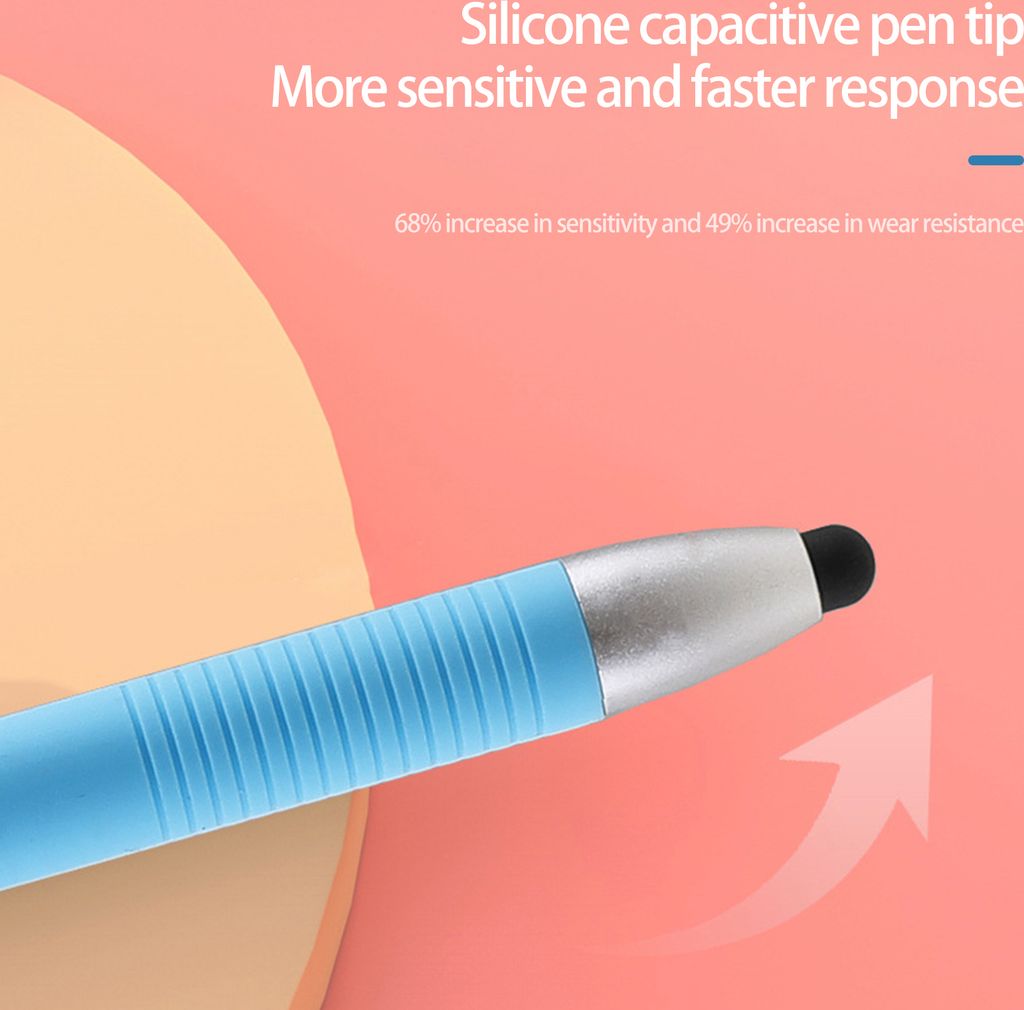 Tablet Stylus Weitgehend kompatibel Empfindlich und genau Keine Latenz Anti-Rutsch Sturzsicher Kinder Keine Ladung Kapazitiver Stift für Mobiltele...