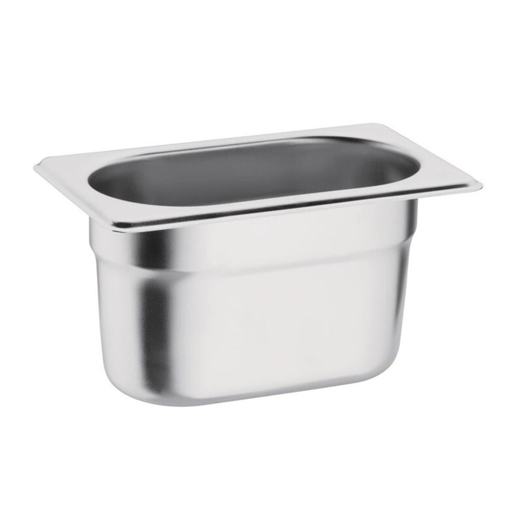 Vogue Gn-Behälter Edelstahl 10Cm Gn1/9 Produktbild 