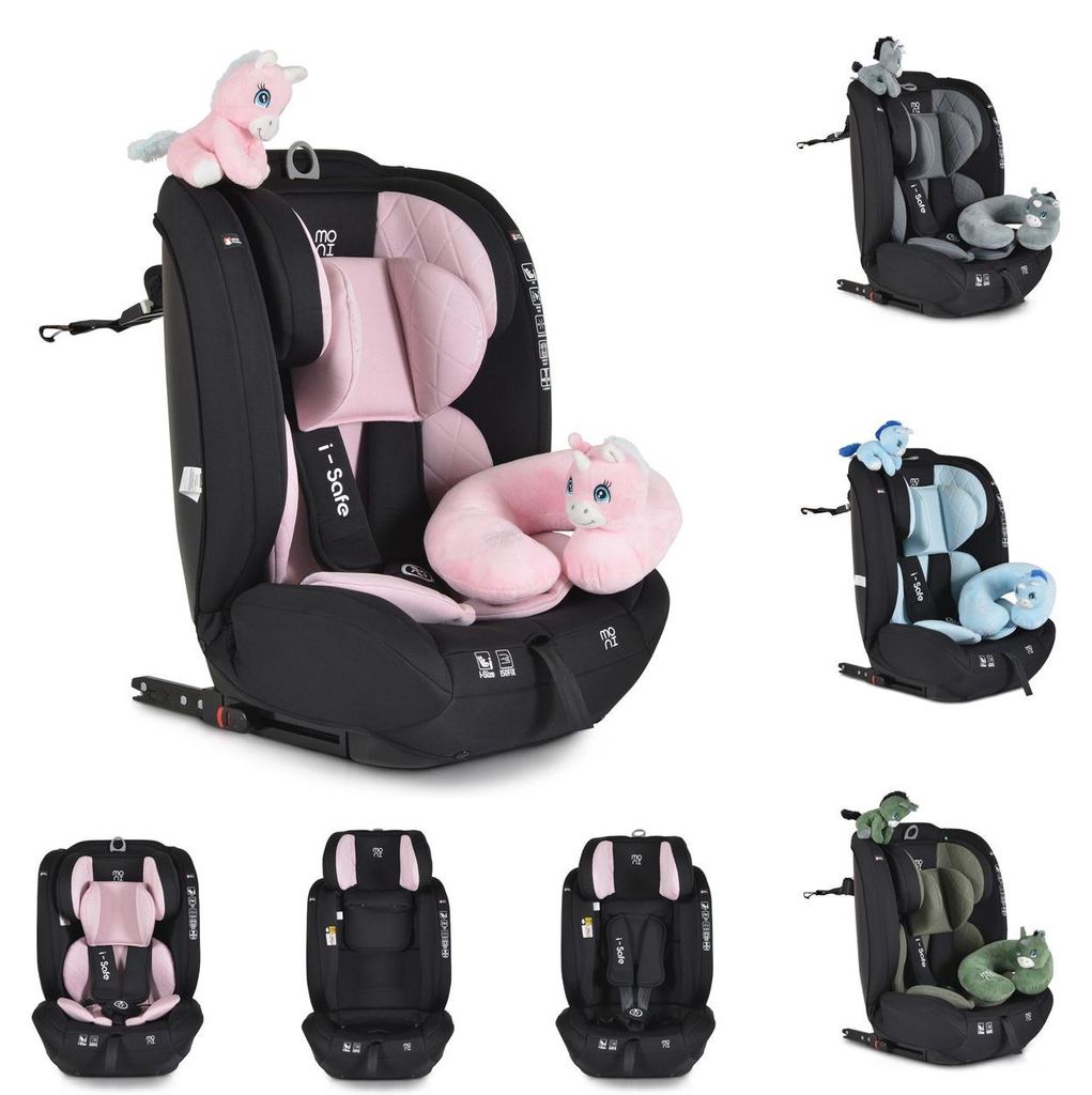 Moni Kindersitz i-Size i-Safe (76-150cm) Isofix, Top Produktbild 