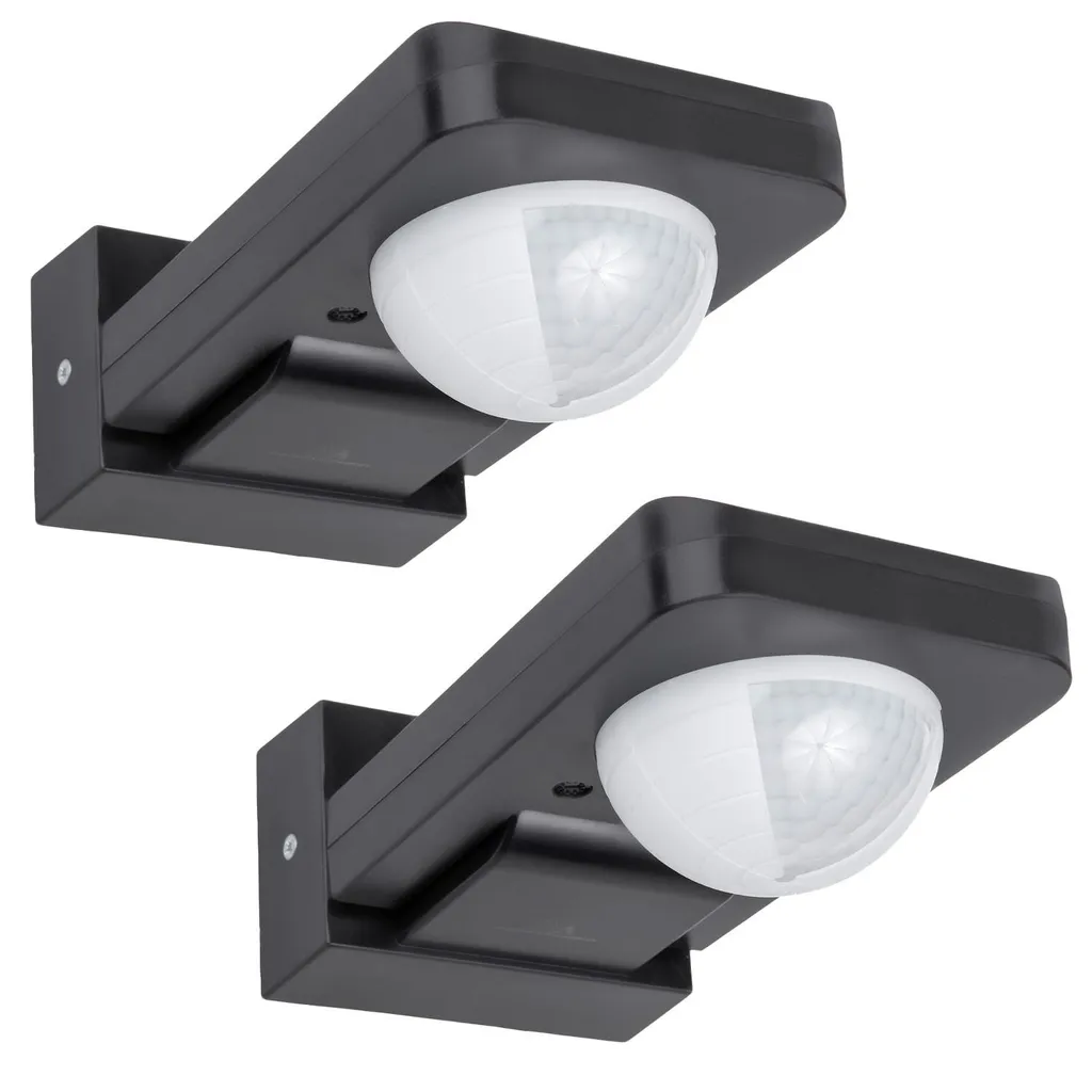 Détecteur Infrarouge IP65 Maclean MCE243 Gris pour Éclairage Automatique