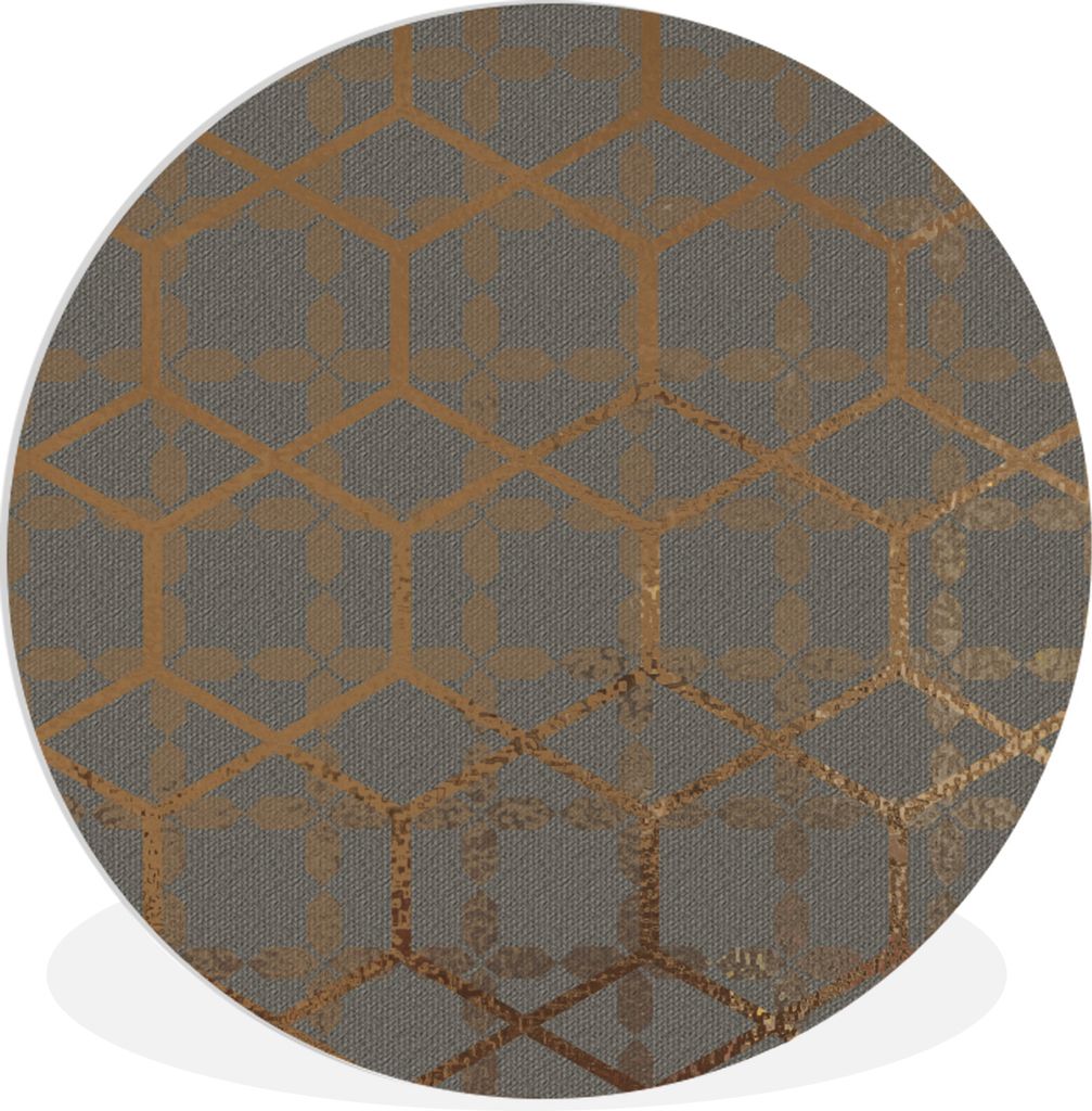 MuchoWow - Schlafzimmer - Bilder - Der Kreis - Kunst für die Wohnung - Plastik - Kunstdruck - Wandbild