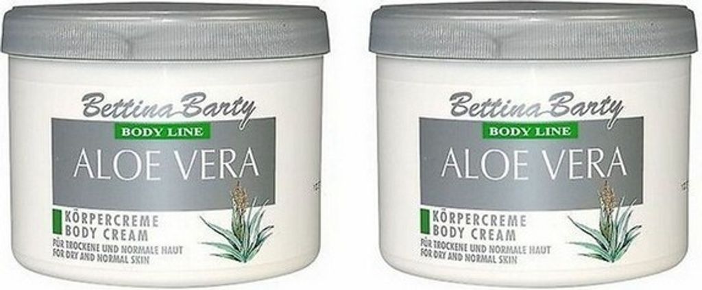 Bettina Barty Aloe Vera Körpercreme 2 x 500 ml