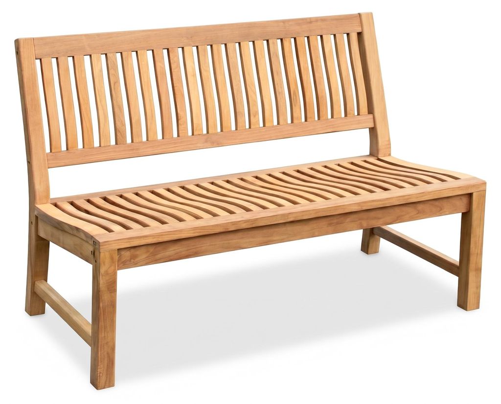LEX 'Kingsbury' Sitzbank aus Teakholz, ohne Armlehne, 150 Produktbild 