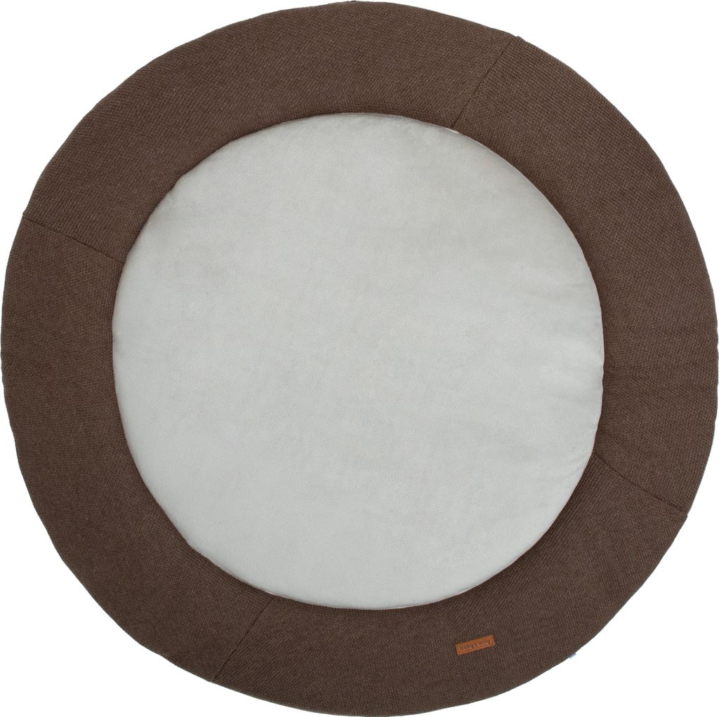 Baby's Only Krabbeldecke rund Classic - Cacao - Ø90 cm