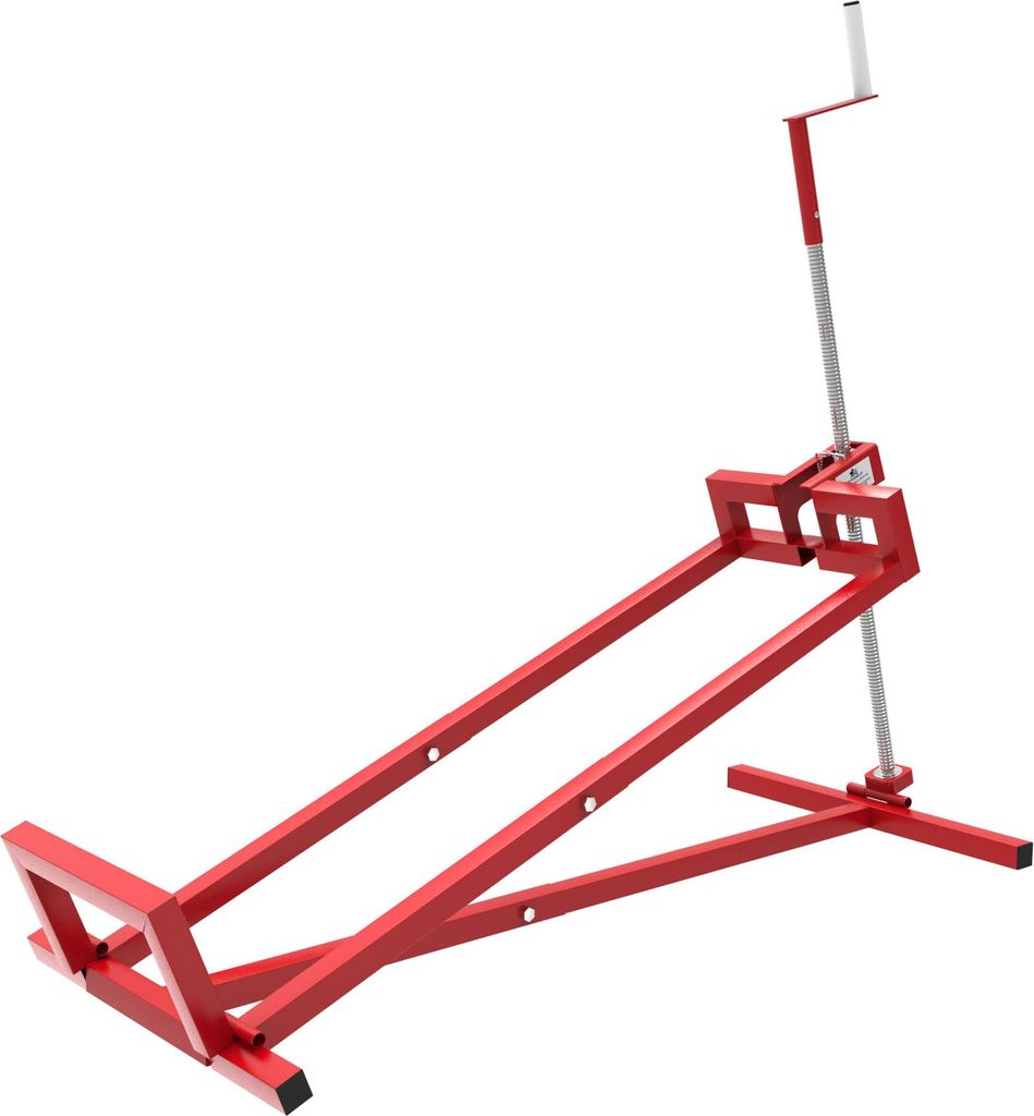 Wiltec Cric lève Tracteur Tondeuse – 400 kg max. – Acier – Image du produit 