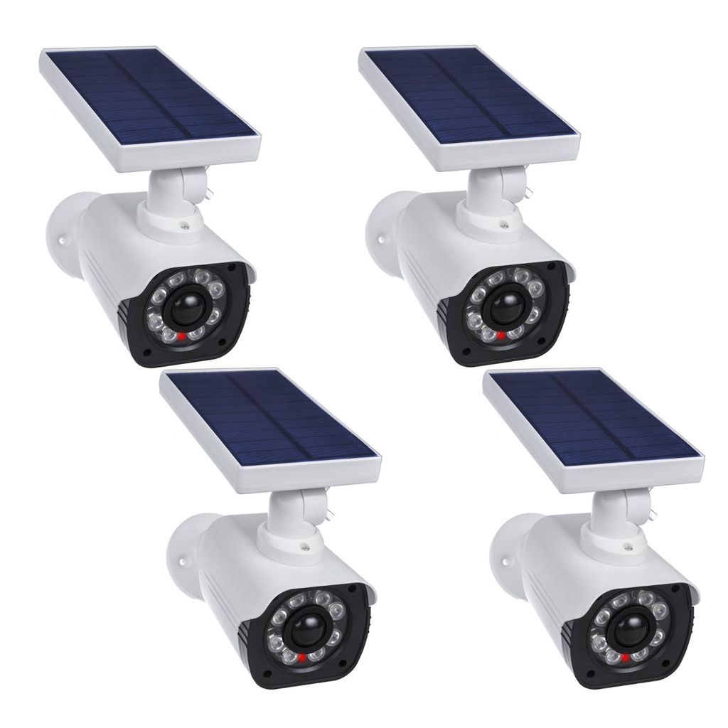 Solar-Kameraattrappe blinkende LED Bewegungssensor Produktbild 
