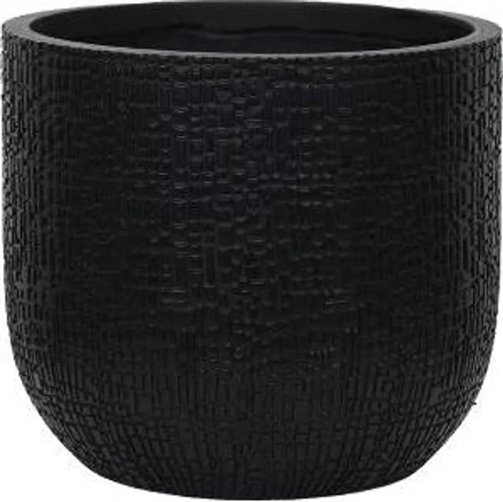 Pot de fleur Capi Bol Skin Anthracite - Léger, incassable et stylé