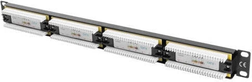 Lanberg Patchpanel 24-Port 1U 48,30cm (19") Cat