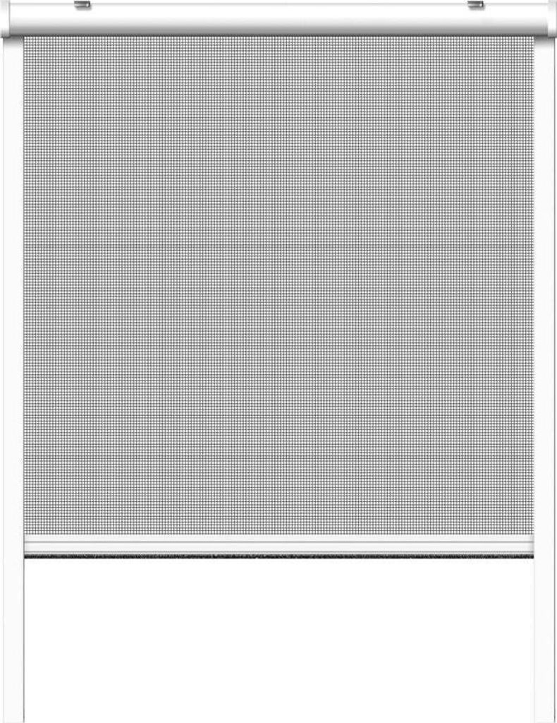 Moustiquaire Enroulable Blanche, 130 X 160 Cm Image du produit 
