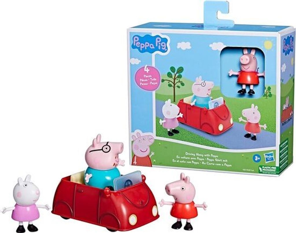 Hasbro Peppa Pig   Peppa fährt mit Produktbild 
