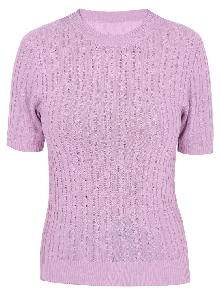 Kawai Damen Sweater - hellviolett, M