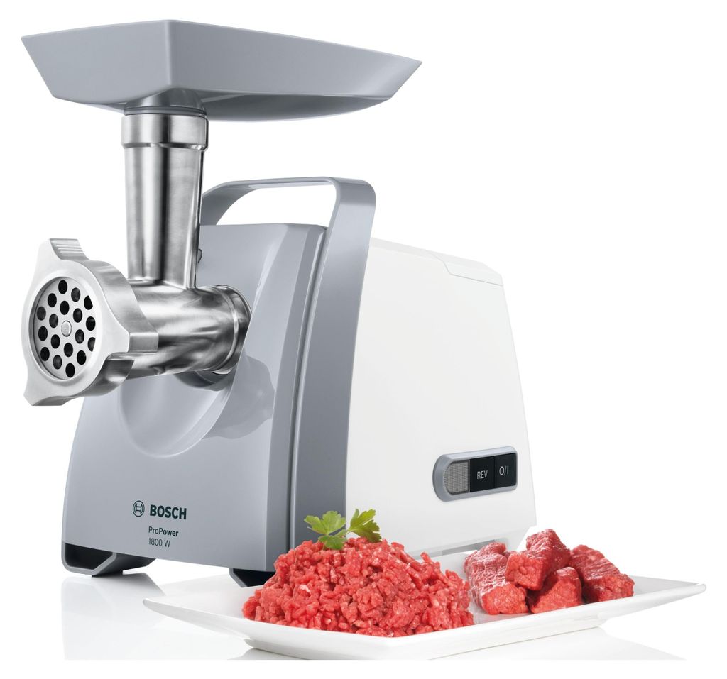 Bosch Mfw45020 Fleischwolf 500W Weiß/Grau Produktbild 