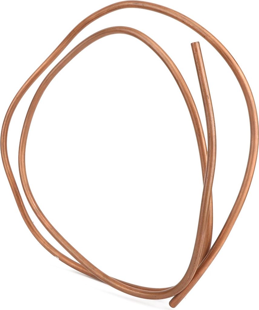 2m C1100 T2 Copper Tube Soft Coil Pipe for Air Conditioner Refrigerator OD 8mm / ID 6mm
