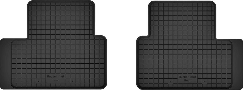 Gummi-Automatten für hinten (2 Stück), universell für: Volvo XC70 II Kombi (2000-2007)