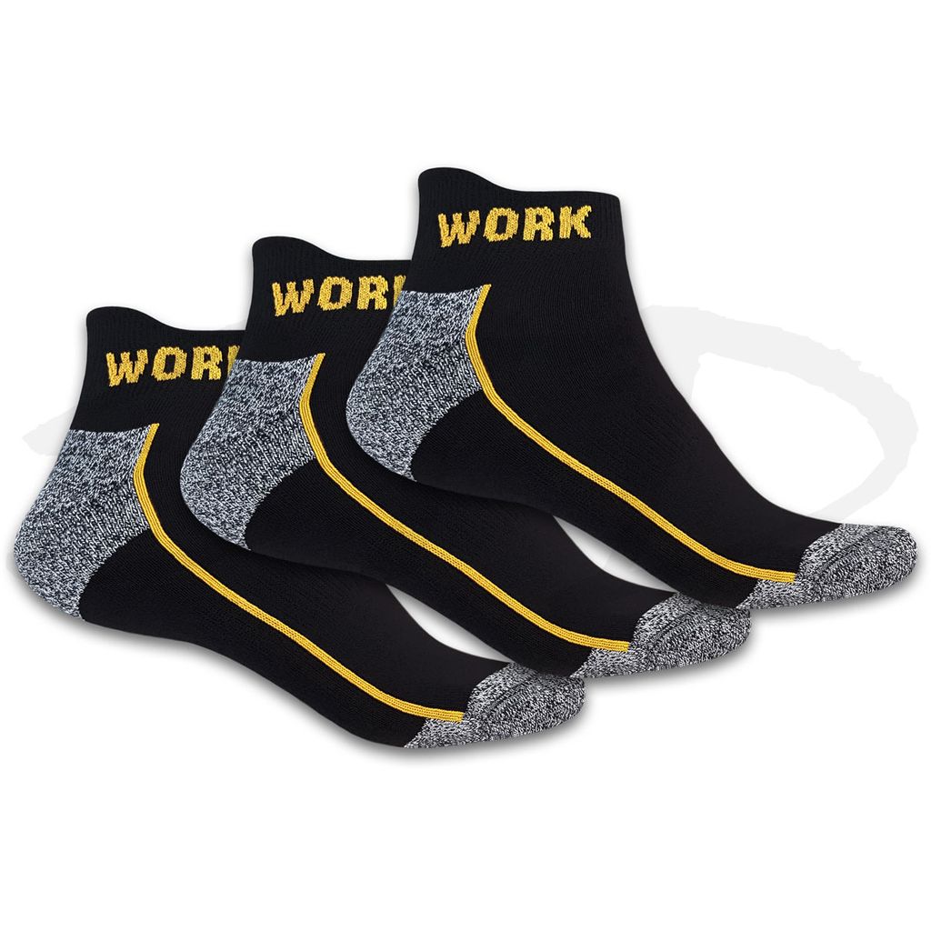 WORK Arbeitssocken 9-21 Paar schwarz Größe 39-50 AUSWAHL Socken Quaters Sneaker 