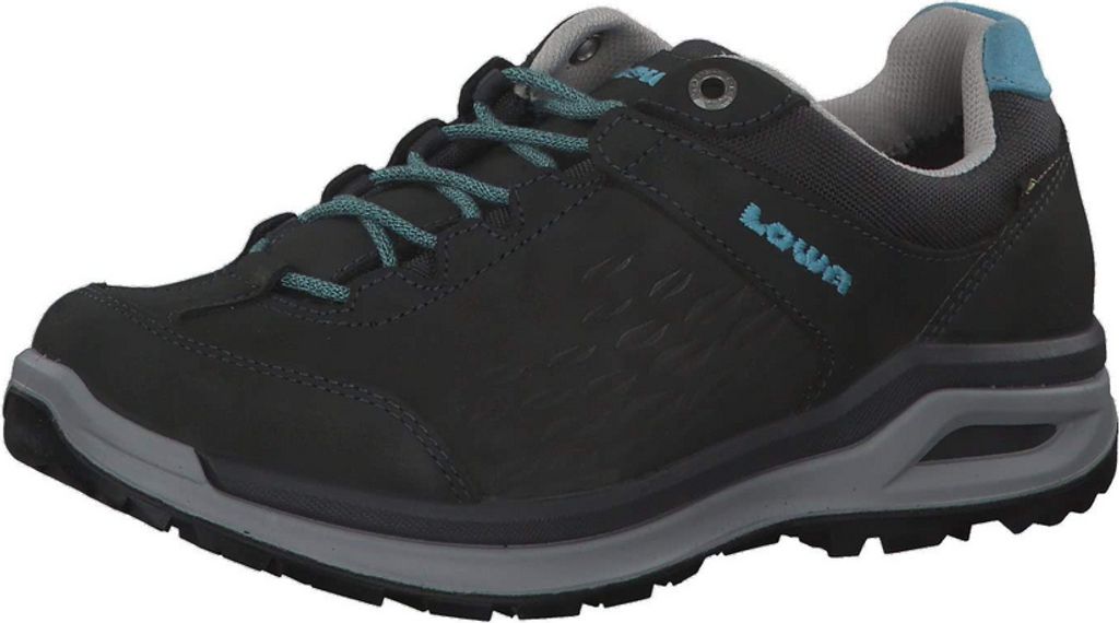Lowa Damen Wanderschuhe Locarno GTX LO Ws wasserdichter Hikingschuhe Grau