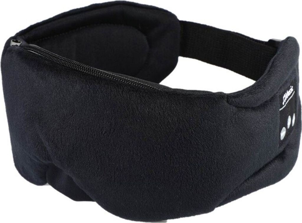 INF Masque de sommeil avec écouteurs Bluetooth 5.0 Noir Le Image du produit 