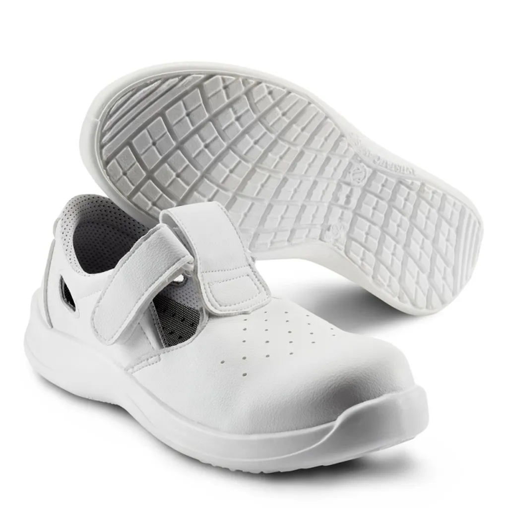 Chaussure de sécurité basse blanche Sika Select à scratchs taille 39