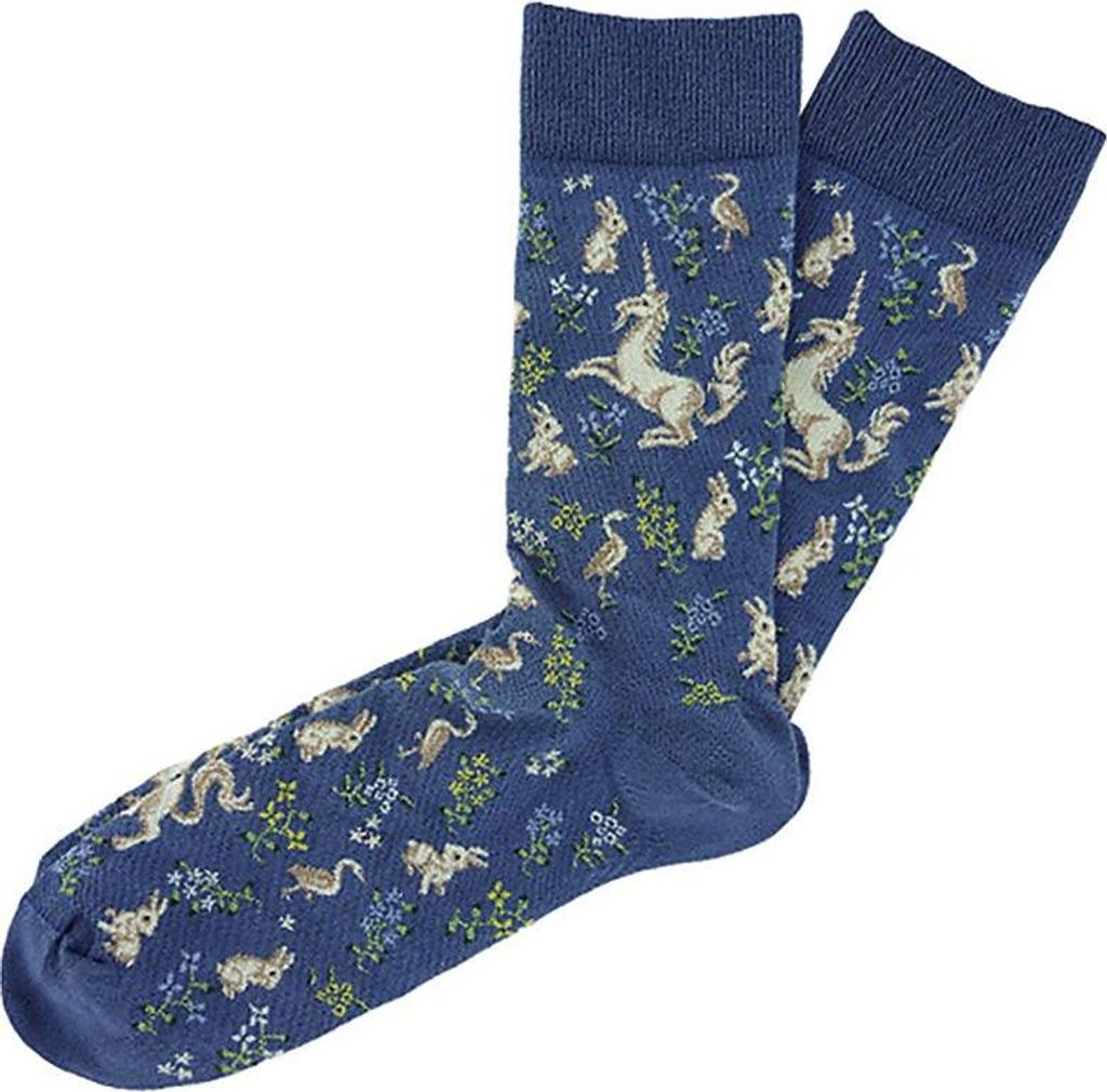 Socken »Die Dame mit dem Einhorn«, Gr. 41-46.