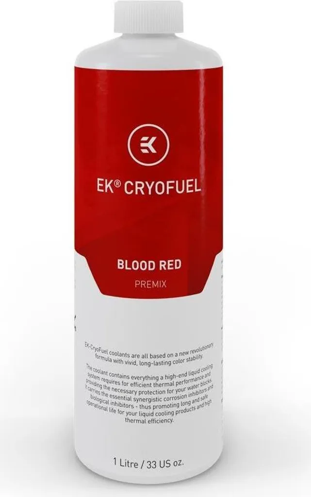 EK Water Blocks 3831109813263 Kit de refroidissement processeur rouge