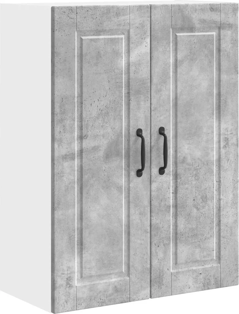 Mobile Pensile vidaXL Grigio Cemento 60x80cm | Arredo Cucina