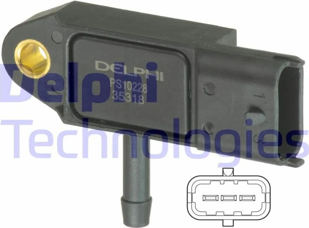 Capteur de Pression Admission pour Renault Clio Megane Scenic Twingo