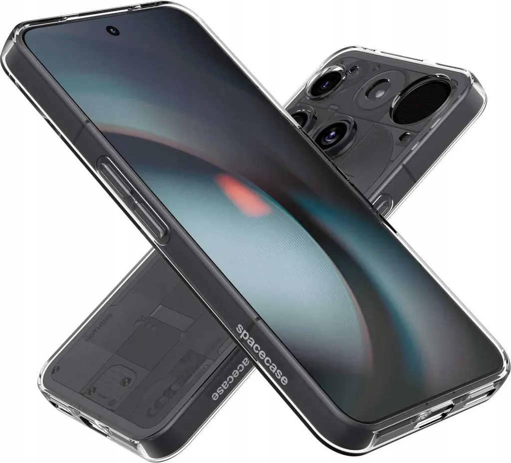 Coque Nothing Phone (3) Spacecase Clear : Évitez Rayures et Chocs Inutiles - 3