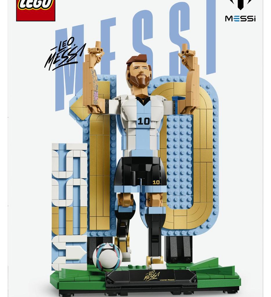 LEGO Editions 43015 Lionel Messi – Leggenda Del Calcio, Immagine del prodotto 