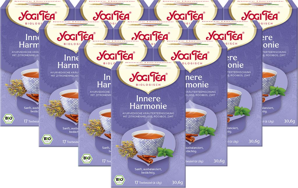 10 xYOGI TEA Innere Harmonie | 10 x 30,6g Produktbild 