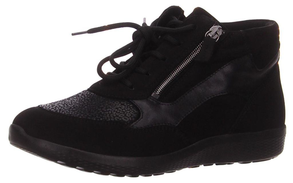 Waldläufer Schnürstiefel Kaltfutter in schwarz, Gr. 5.5 Produktbild 