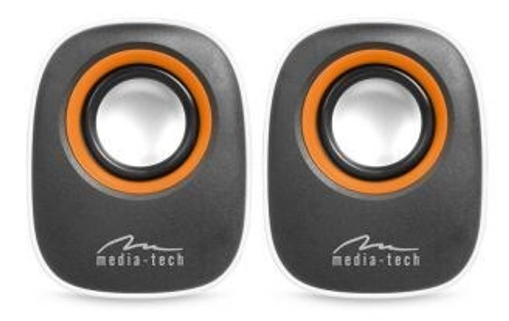 Mediatech MT3137W, 2.0 canales, Cable, 6 W, 150 - 20000 Hz, Imagen del producto 