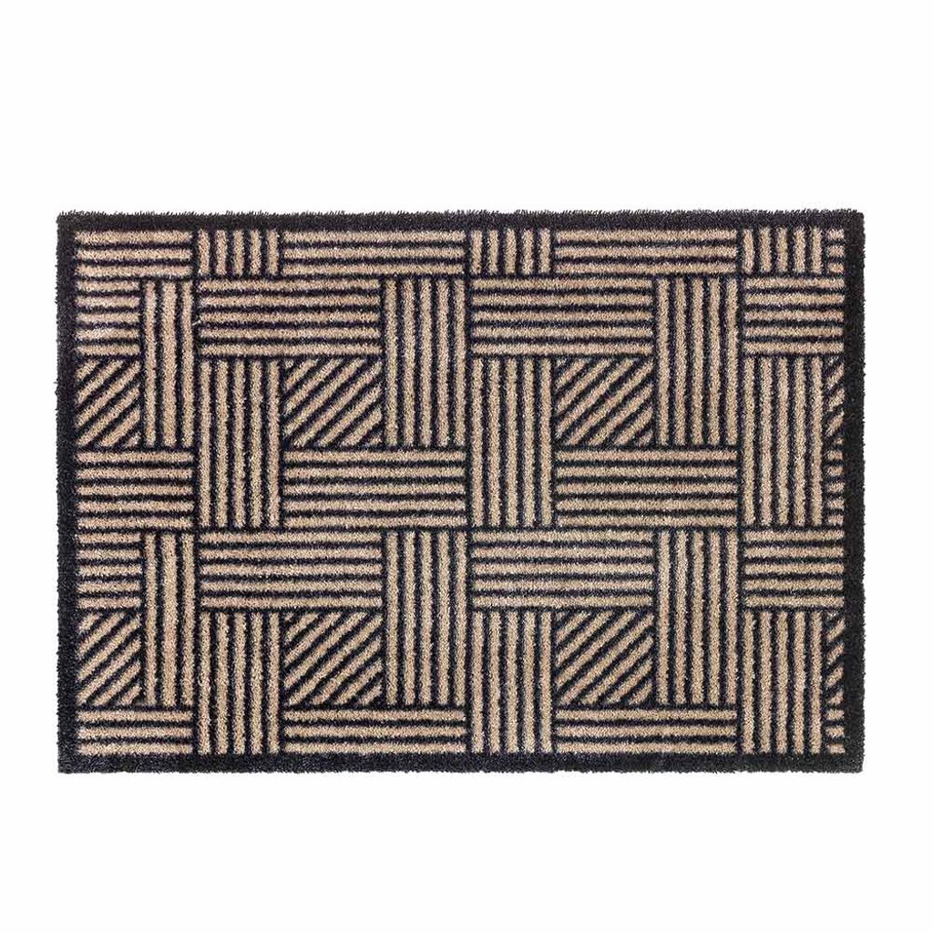 SCHÖNER WOHNEN-Kollektion Fußmatte Innen MANHATTAN Beige 67 x 100 cm