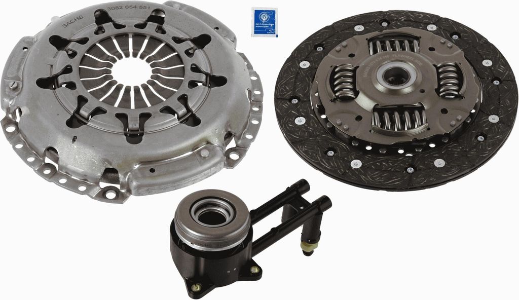 SACHS Kupplungssatz Kupplung für FORD Fiesta Mk6 Schrägheck (JA8, JR8) 3000 990 619