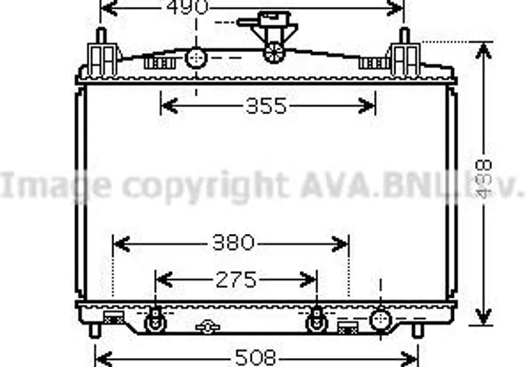 Refroidisseur moteur AVA MZ2212 idéal pour rénover le circuit de refroidissement