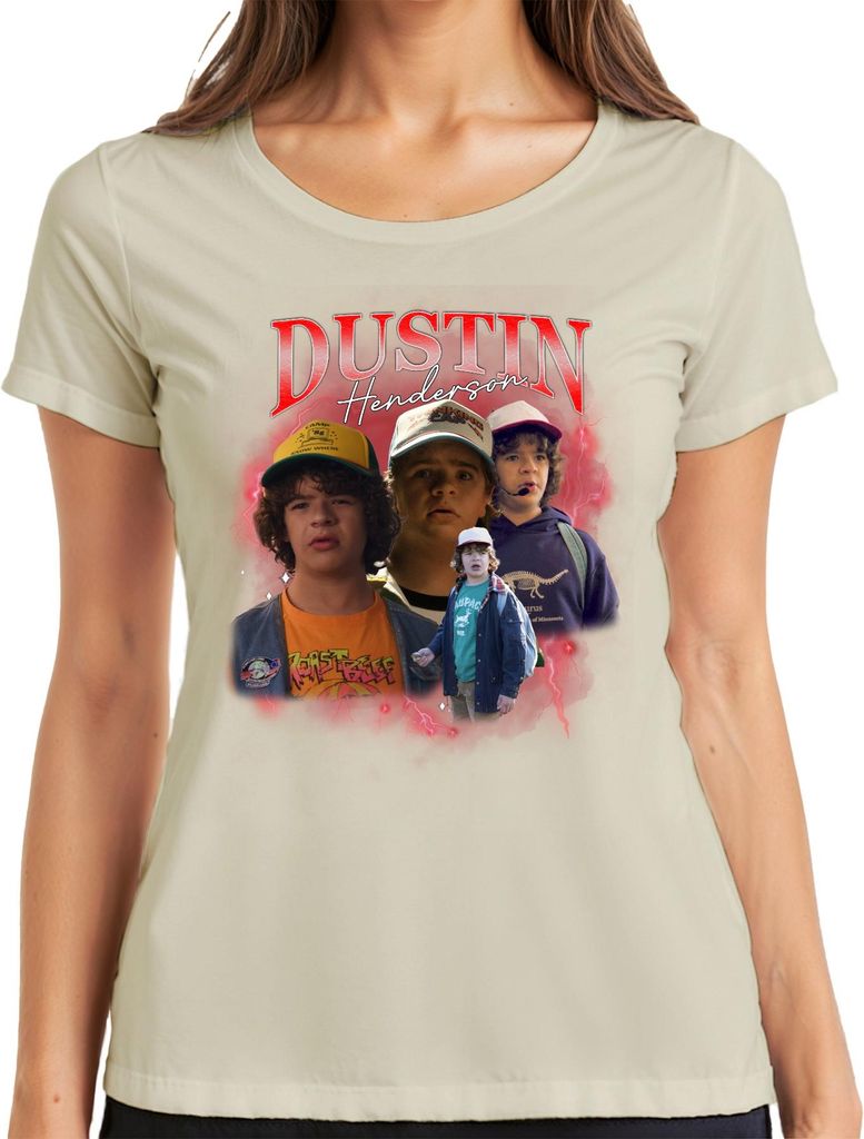 Dustin Henderson Stranger Fan Geschenk Retro 80er Vintage Produktbild 