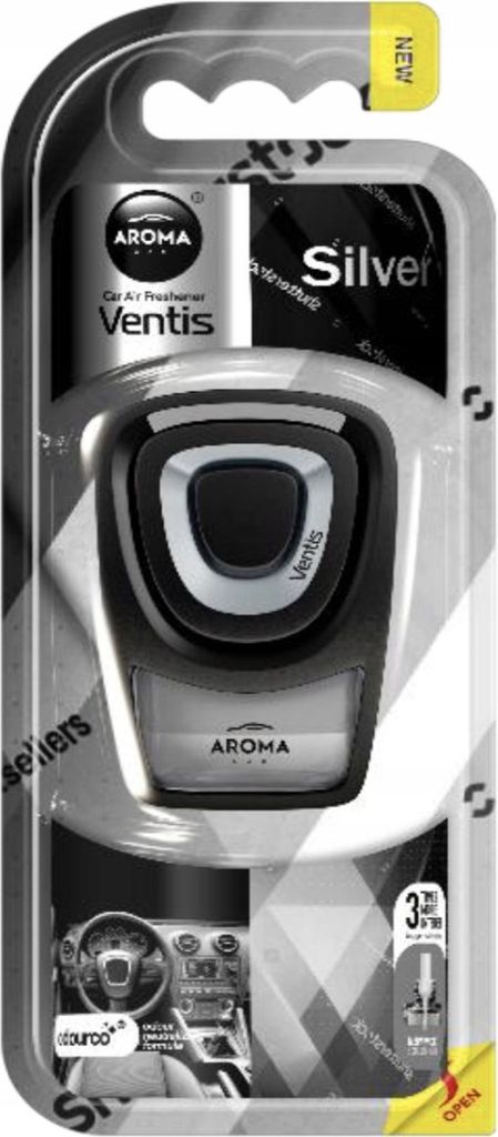 AROMA VENTIS SILVER Lufterfrischer - Luxusduft für Ihr Auto