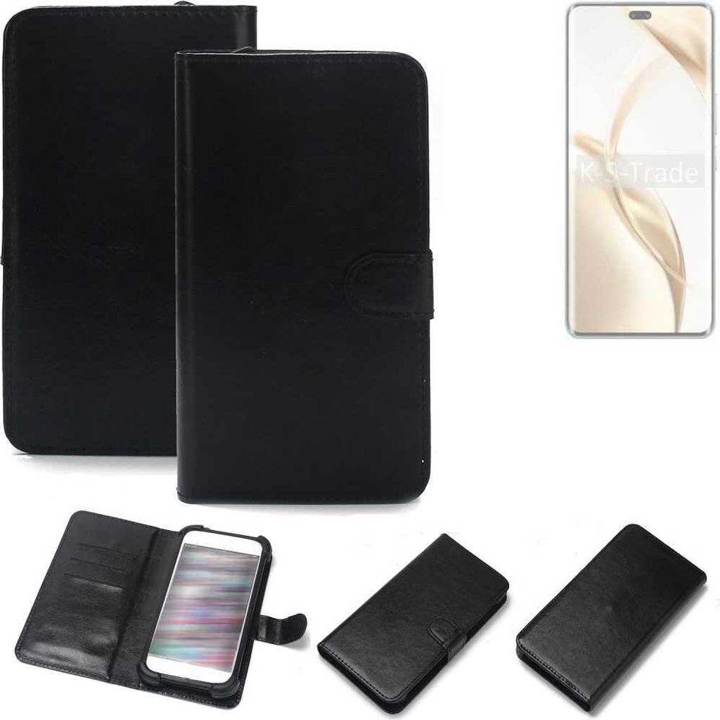 K-S-Trade Handyhülle Schutzhülle kompatibel mit Honor 200 Handy Schutz Hülle Handyhülle Bumper schwarz 1x