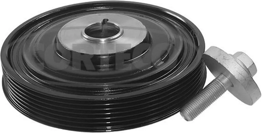 Supprimer vibrations moteur Clio III avec poulie Corteco 49418960 155mm