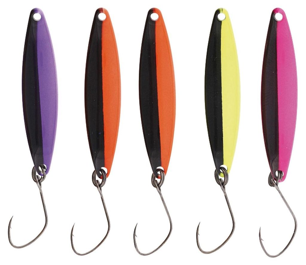 Kinetic Biwa Multipack Spoon 2.5g Mix - 5 Forellenköder im Set