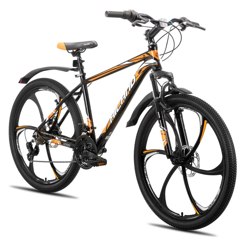 Hiland 26 Zoll Mountainbike für Erwachsene, 6 Speichenrad Produktbild 